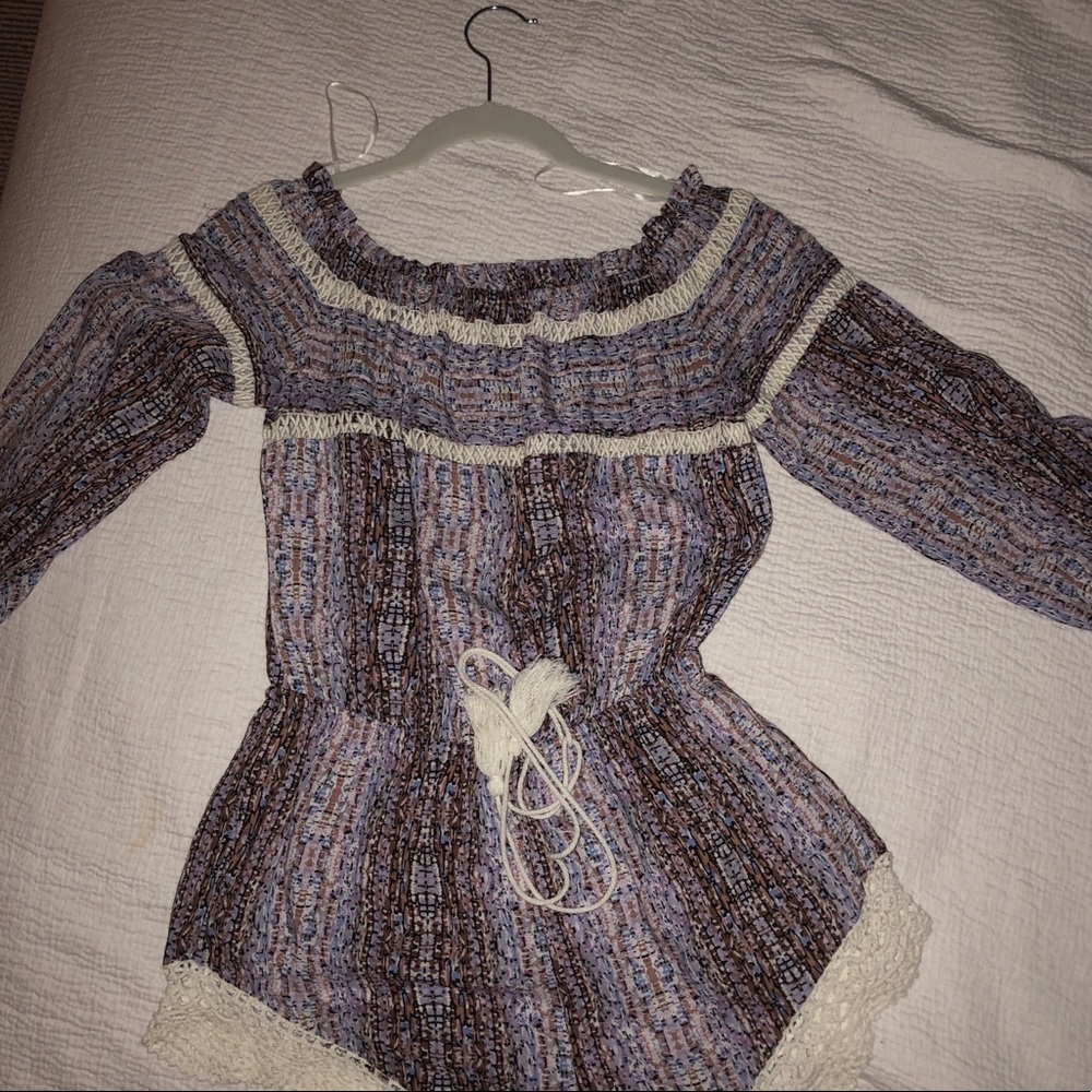 LF off shoulder romper